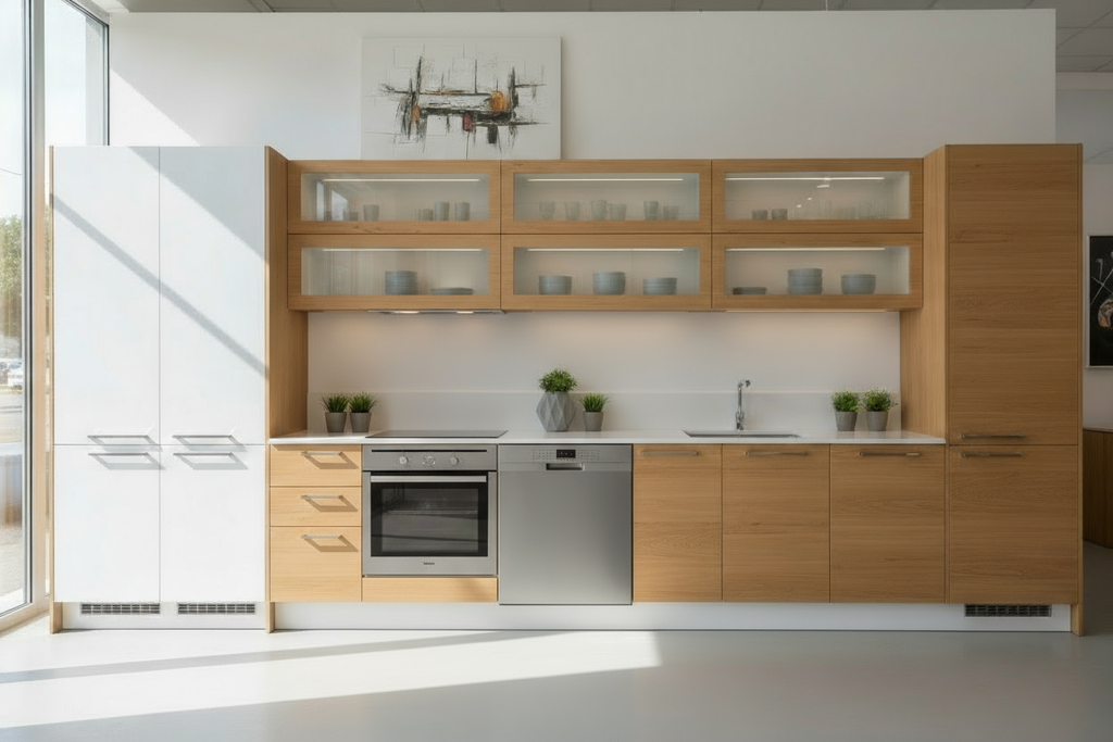 Mutfak dolabı - fırın ve bulaşık makinesi ile